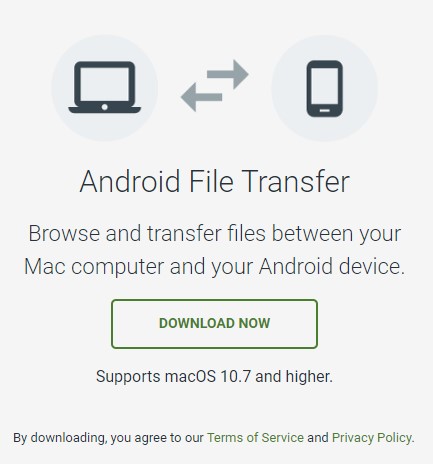 cómo descargar transferencia de archivos android