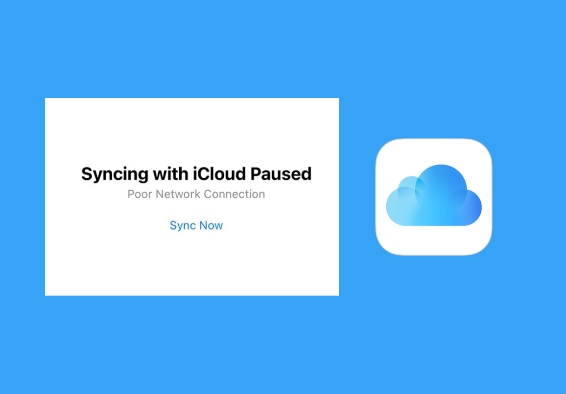 How to Fix Syncing with iCloud Paused Issue