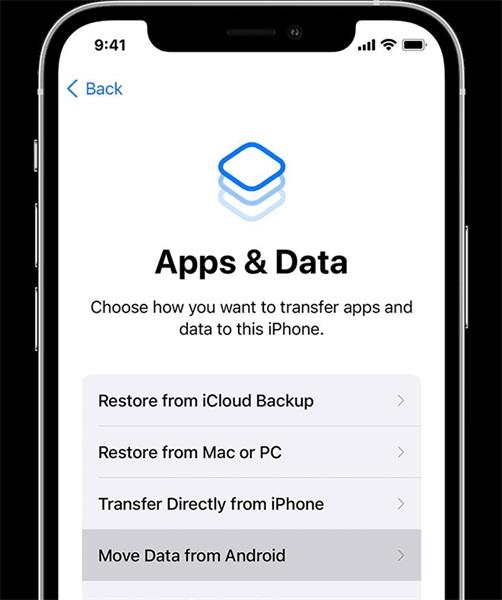 mover datos de android con código move to ios