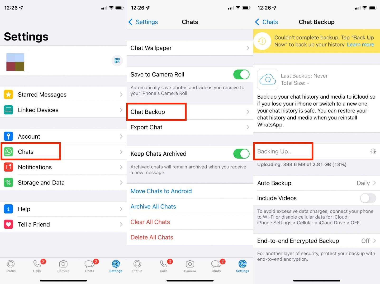 how to retrieve whatsapp old messages 