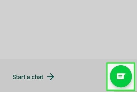 tap the new chat button