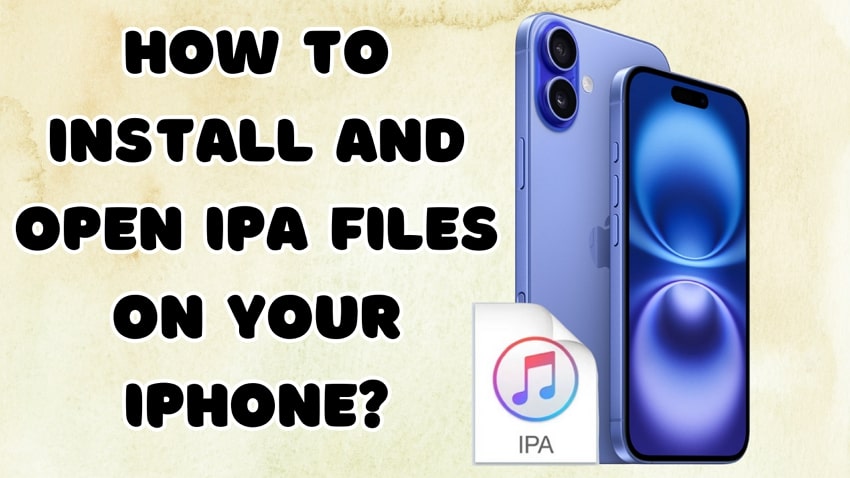 how to install an ipa on iPhone