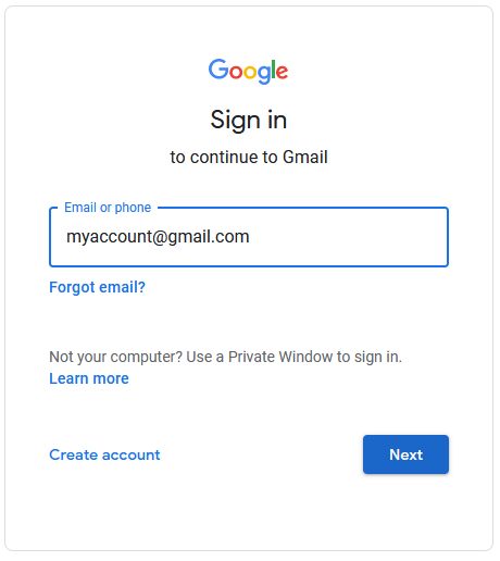 sign in gmail account to sync android to mac