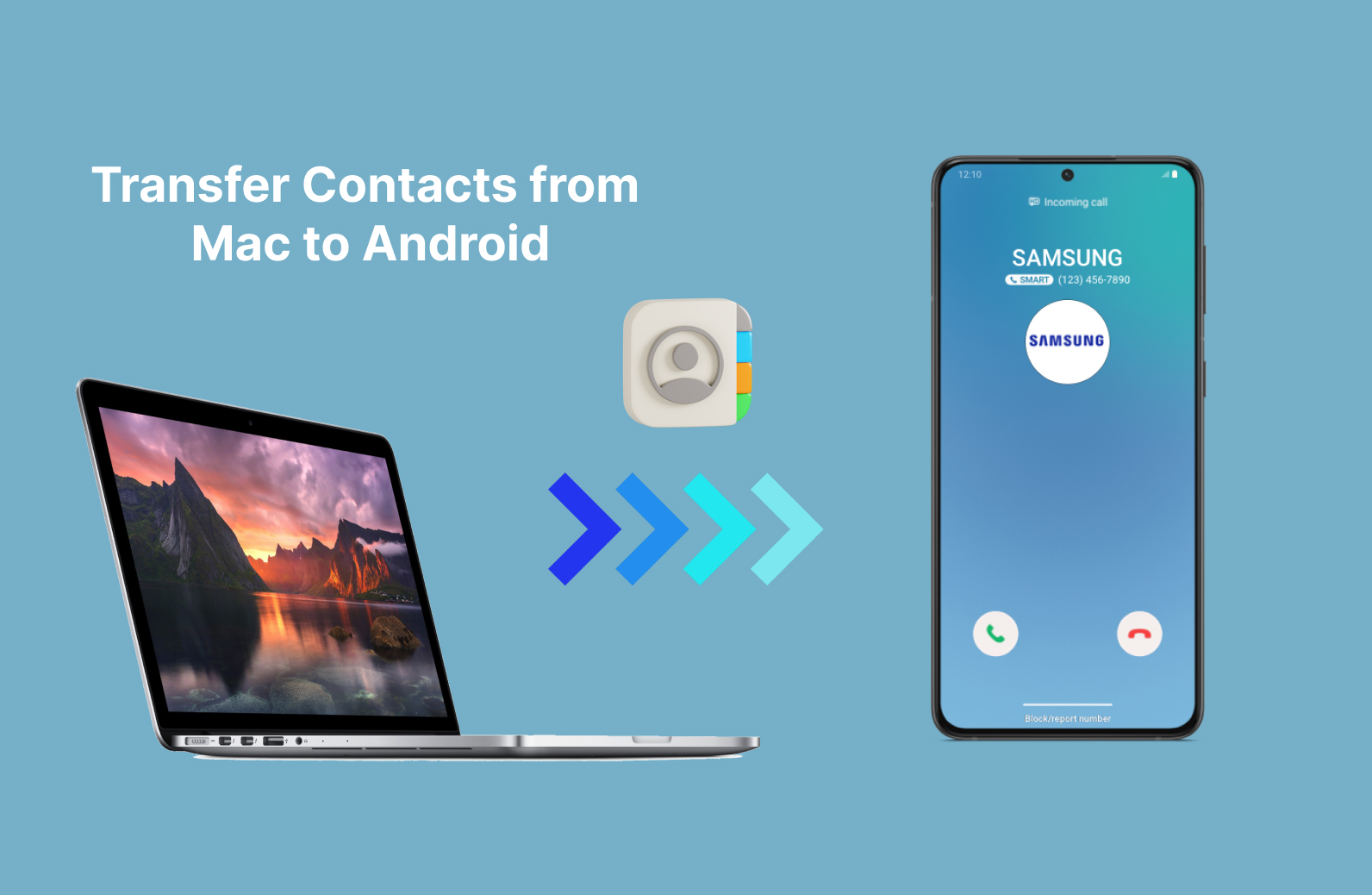 2024] How to Transfer Contacts from Mac to Android