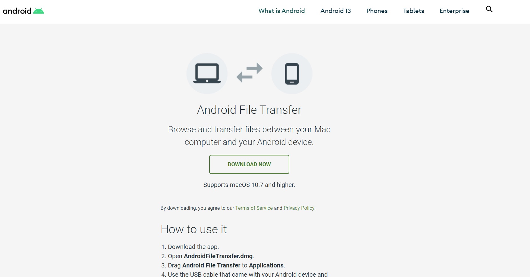 android file transfer 