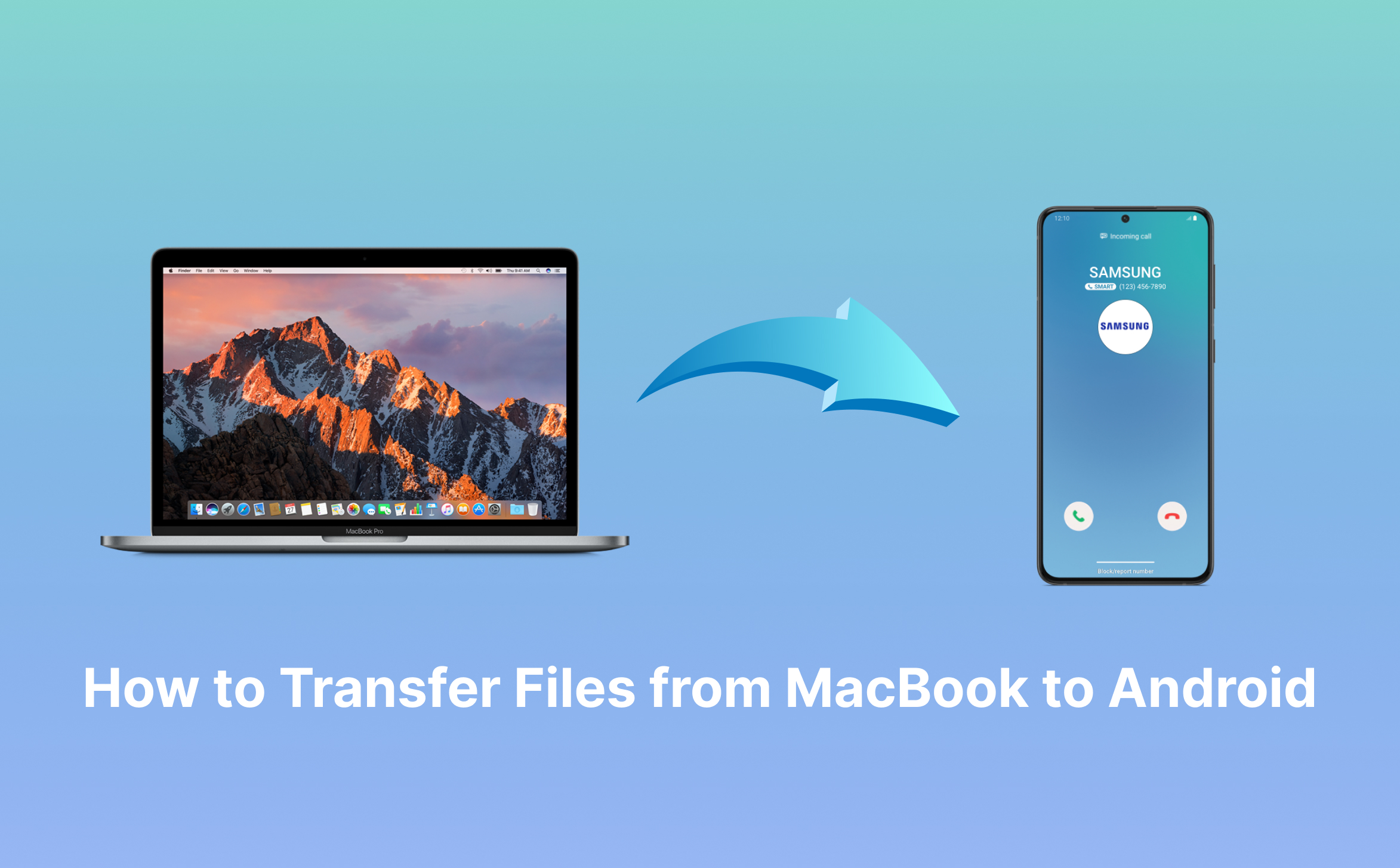 Guia rápido: Como transferir arquivos do MacBook para Android