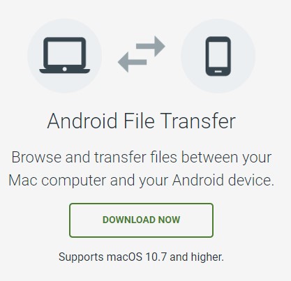 enviar archivos de pc a samsung mediante la aplicación de transferencia de archivos de Android