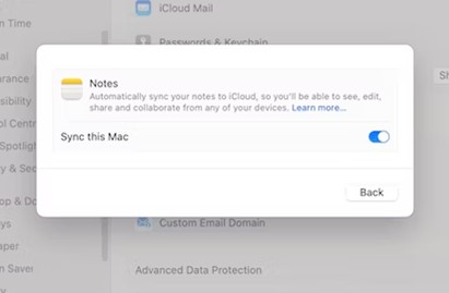 sincronize este mac para ajudar na transferência de arquivos do pc para o celular samsung via iCloud