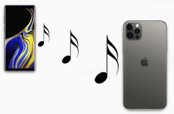 Como transferir músicas do Samsung S24 para o iPhone?