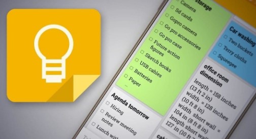 move samsung notes to iphone using the google keep app