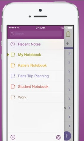 access your samsung notes on iphone via onedrive