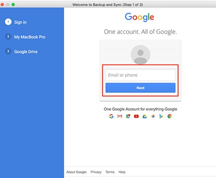 sign in to google photos on mac