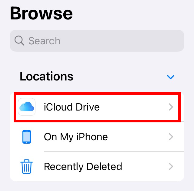 icloud drive