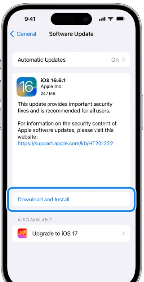 actualiza tu iphone a la última versión de ios para solucionar el problema de icloud en gris