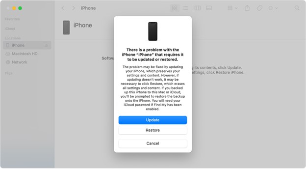 actualiza tu iphone para solucionar el problema de la pantalla de bloqueo congelada