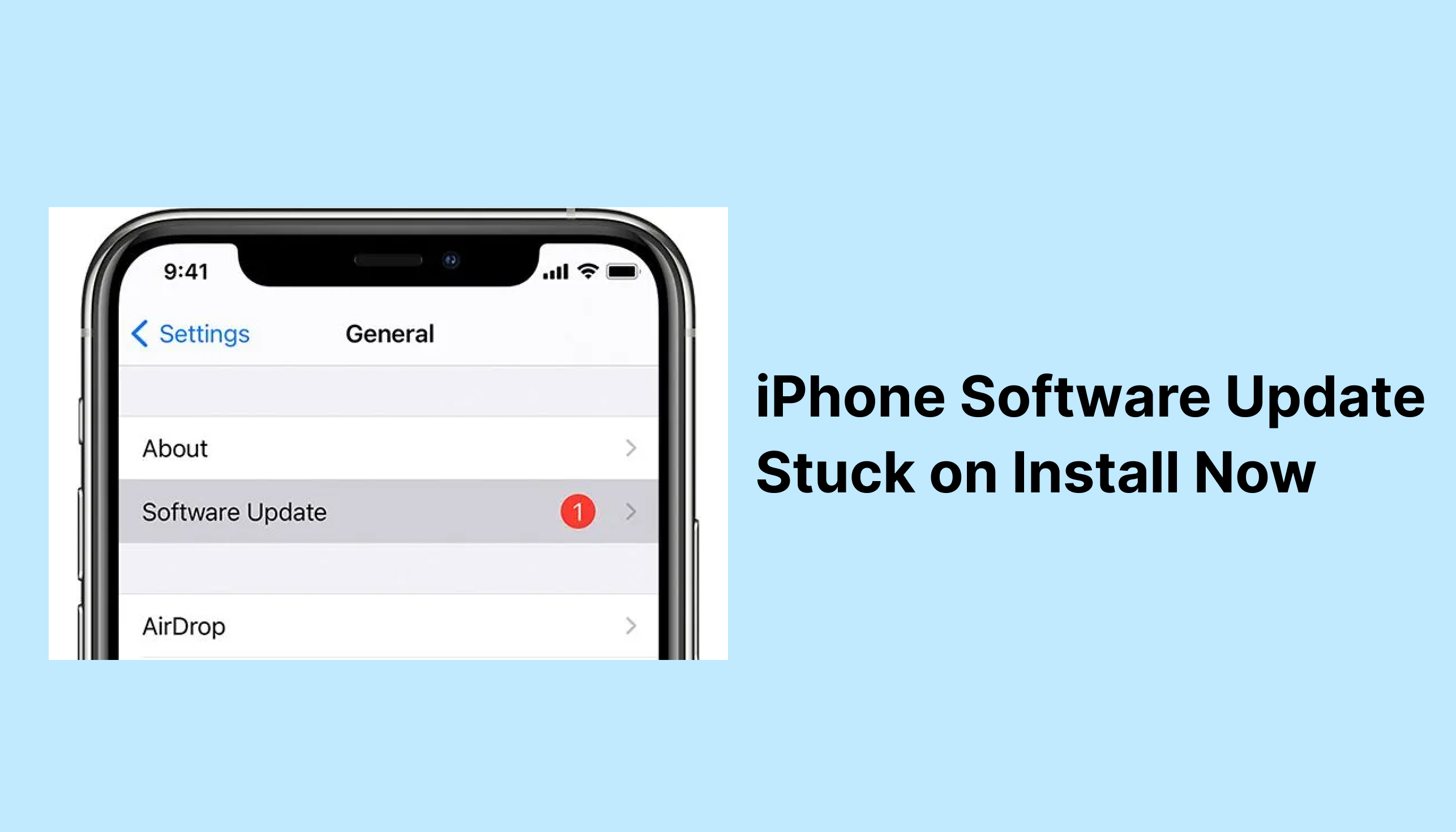 iPhone Software Update Stuck on Install Now? Try This
