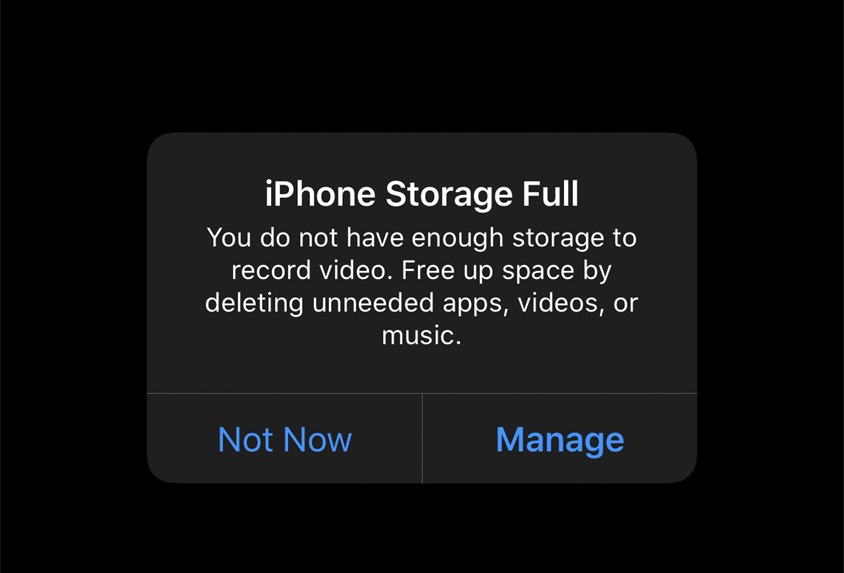 Why is My iPhone Storage Full After Deleting Everything?