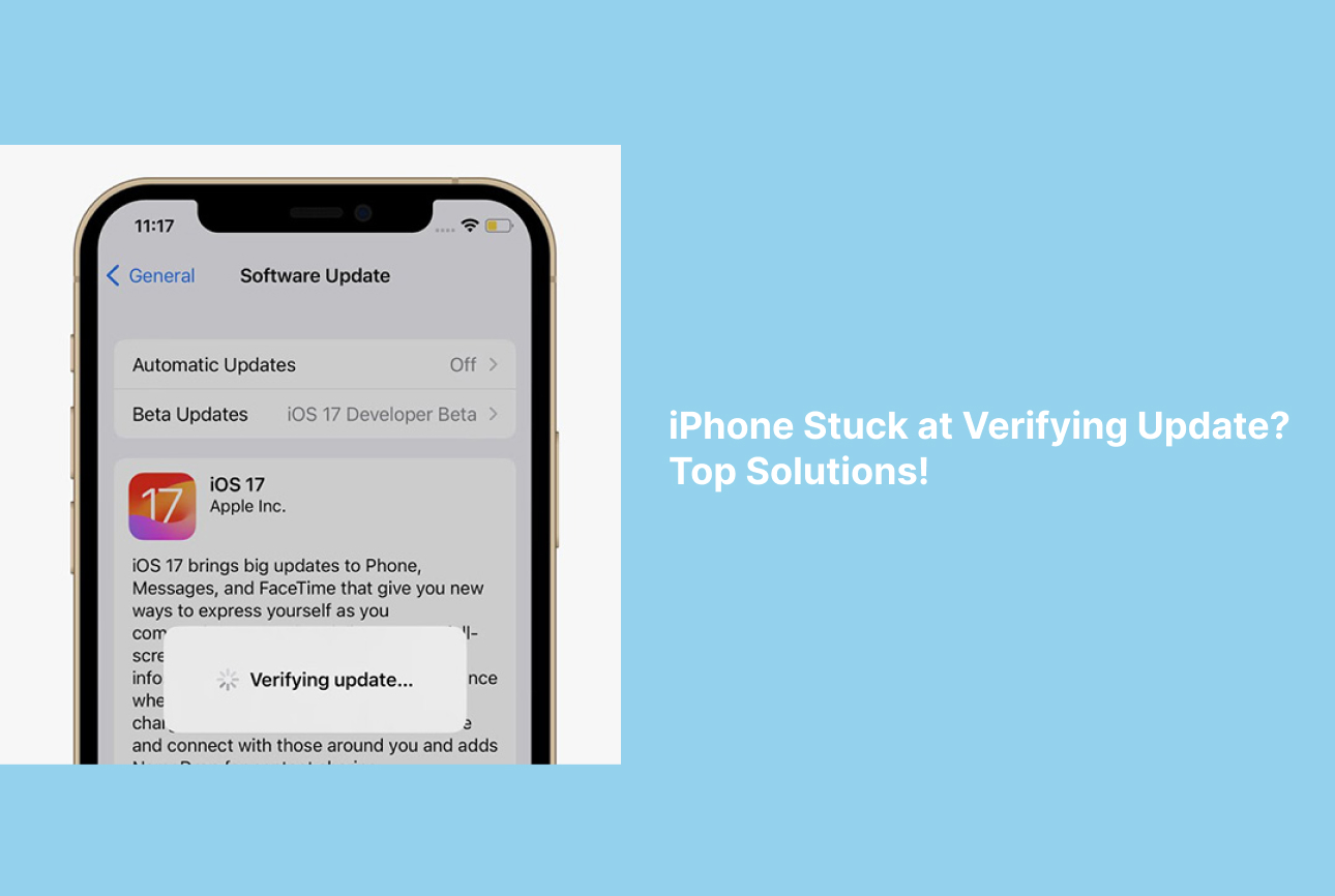 iPhone Stuck at Verifying Update? Try This