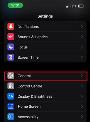 go to general settings on iphone for an update and resolve the move to ios failing issue