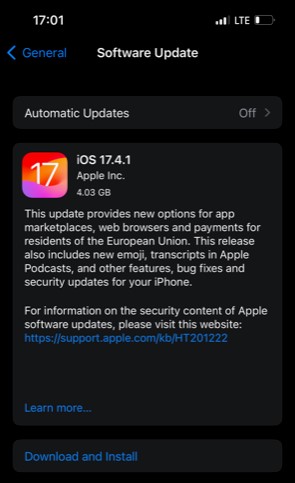 como instalar el nuevo software de ios en el iphone y solucionar el problema si Move to iOS no funciona