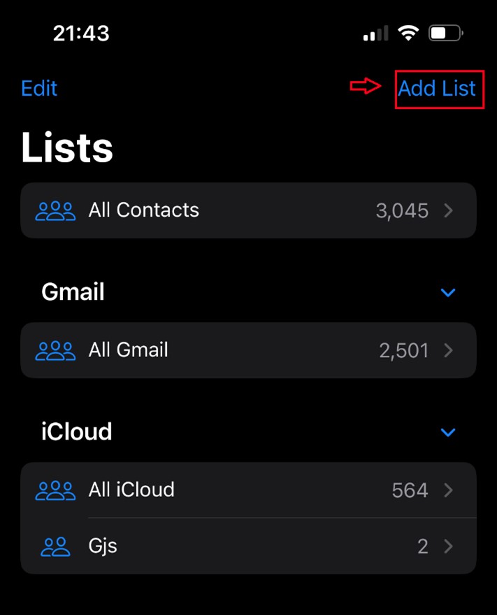 comment ajouter des contacts à une liste sur iphone pour transférer des numéros de téléphone sur iphone