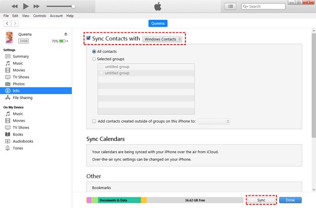 comment activer la synchronisation icloud pour les contacts sur iphone