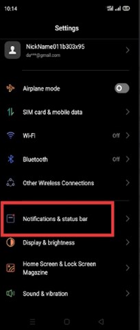 ensure whatsapp notifications are enabled on your android device
