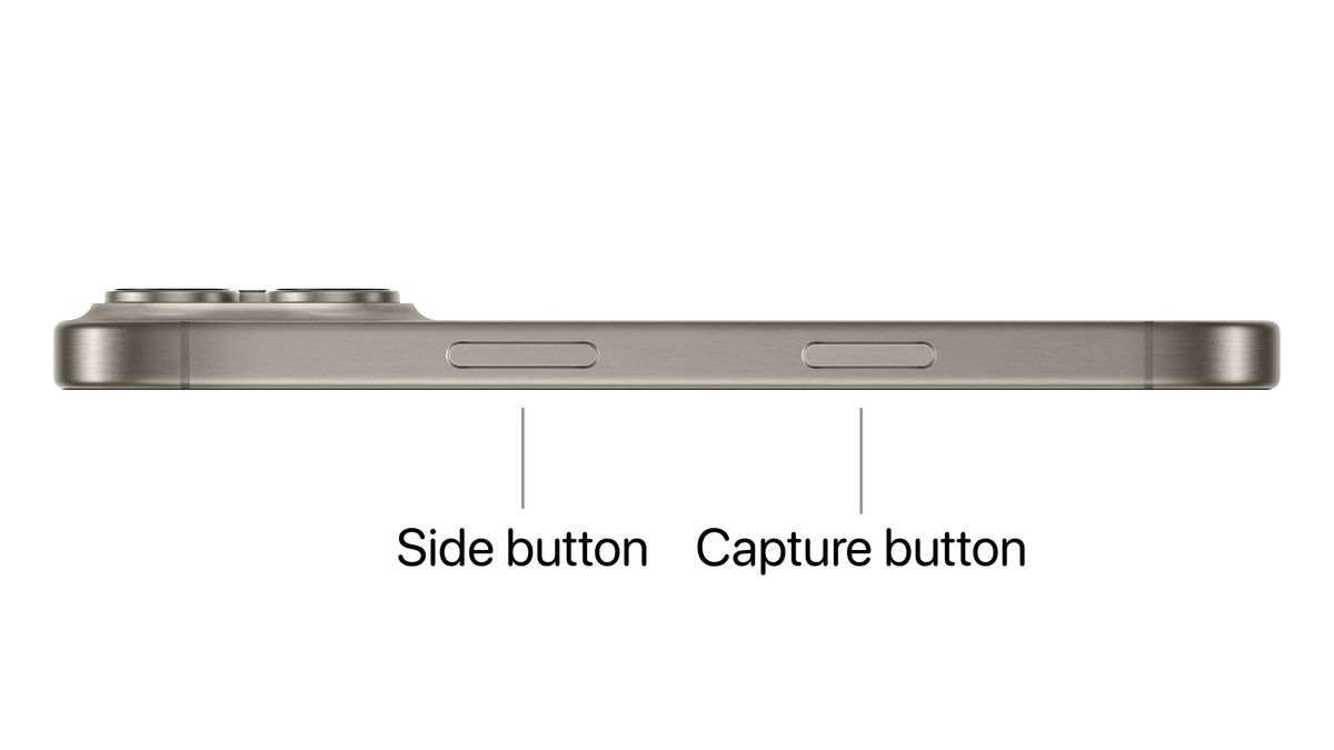 overview of iphone 16 capture button