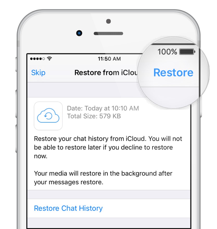 recover deleted whatsapp audio from icloud