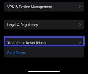 how to factory reset iphone 