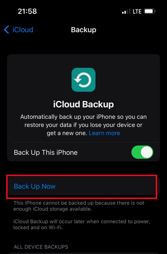 how to reset iphone without data loss via icloud