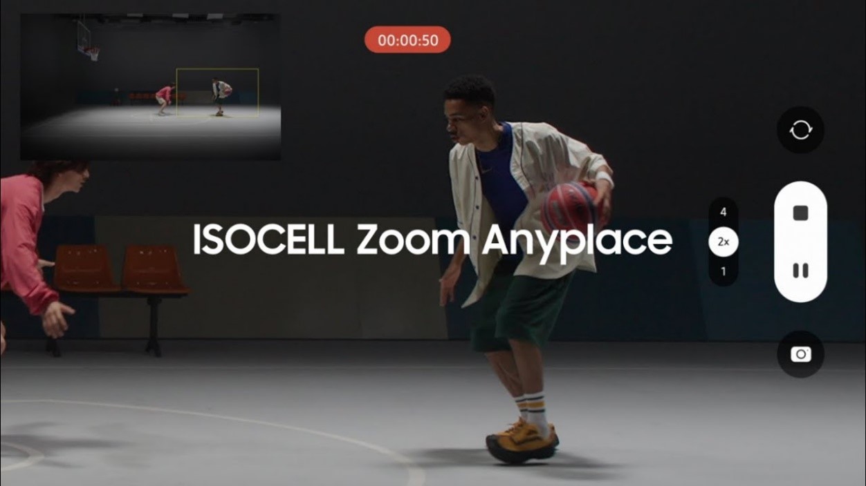 камера samsung s24 может иметь функцию isocell zoom anyplace