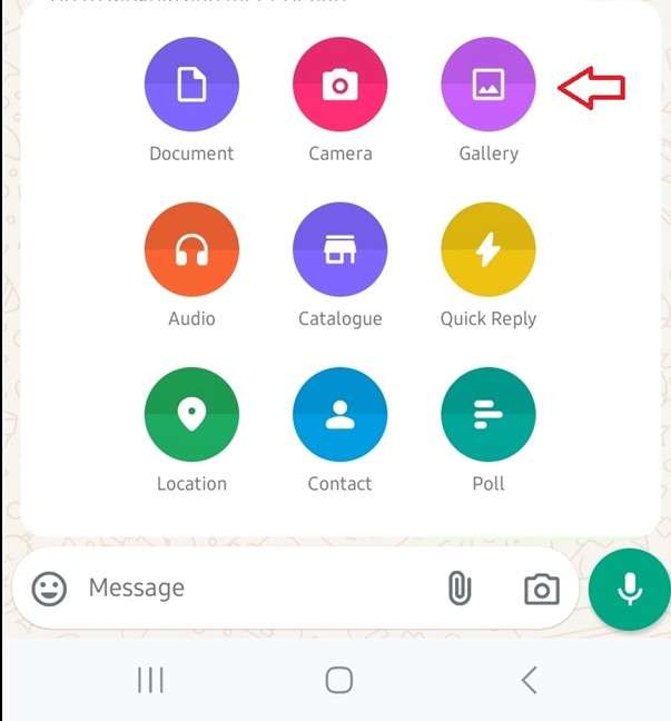 how to send whatsapp view once