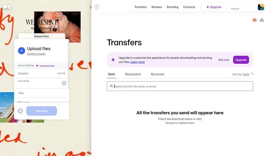 wetransfer smart switch alternative