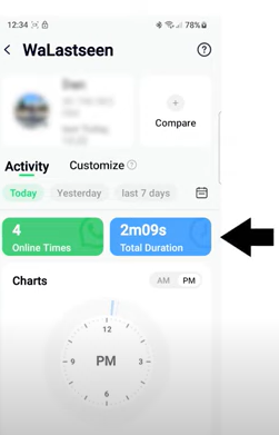 walastseen activity log