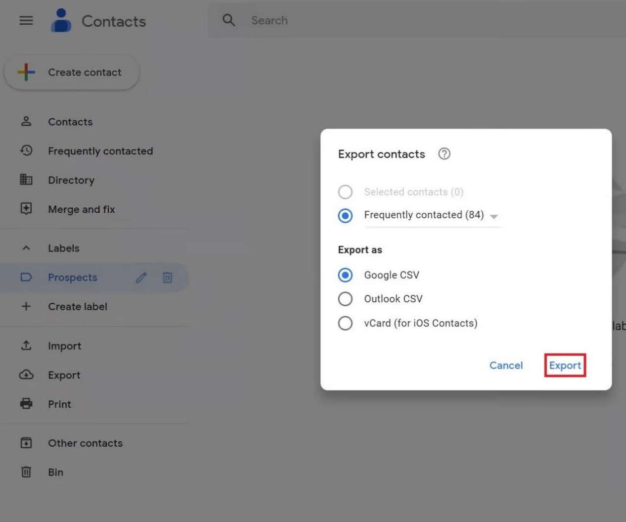 export iphone contacts to nokia