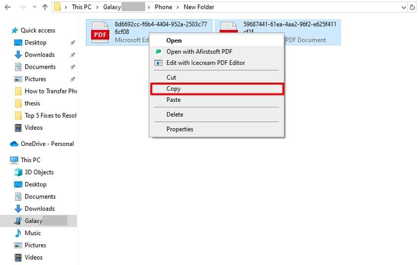 copy data from samsung usb