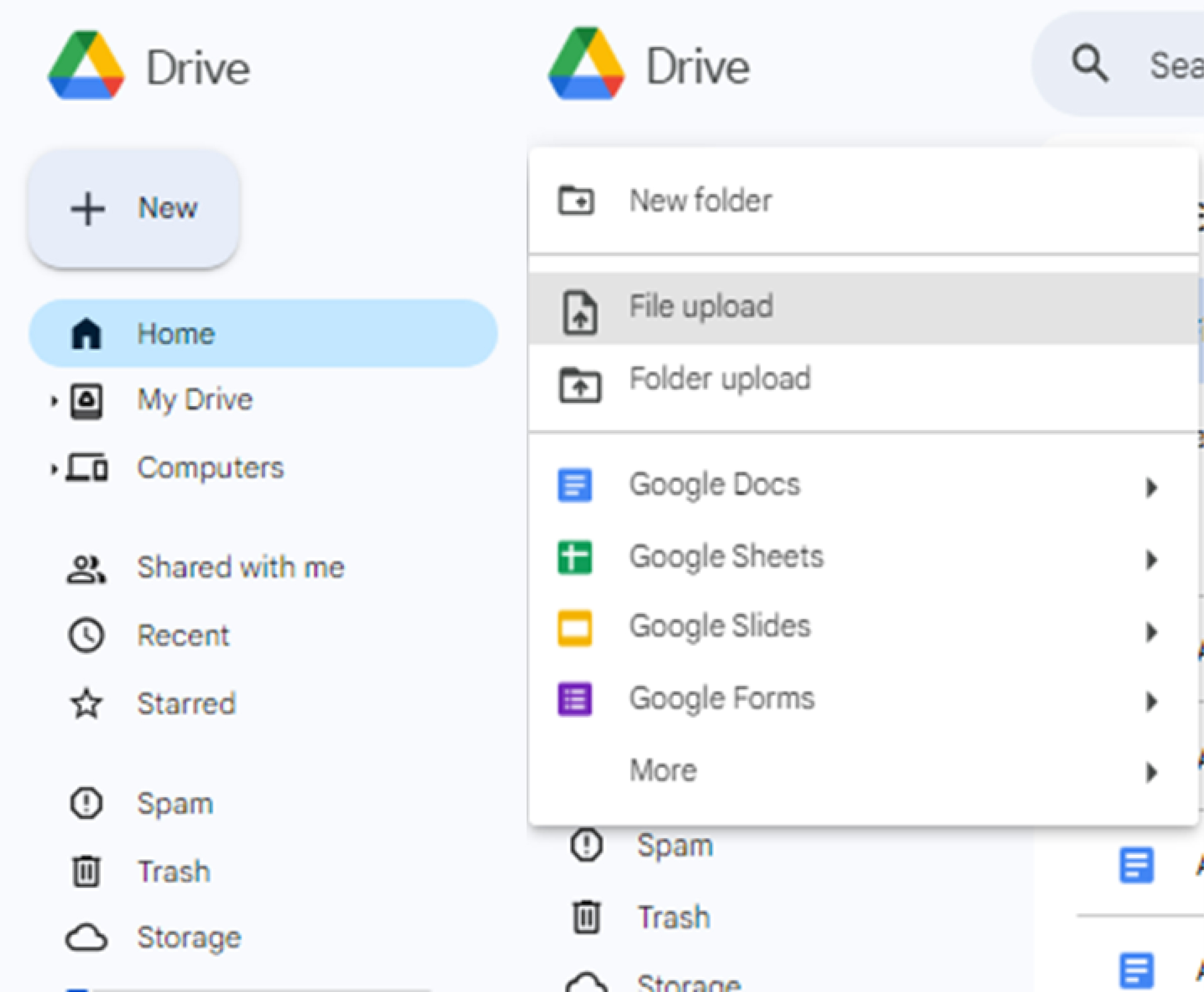 Carica i file sul tuo Google Drive su Mac, quindi accedi e visualizzali sul tuo iPad.