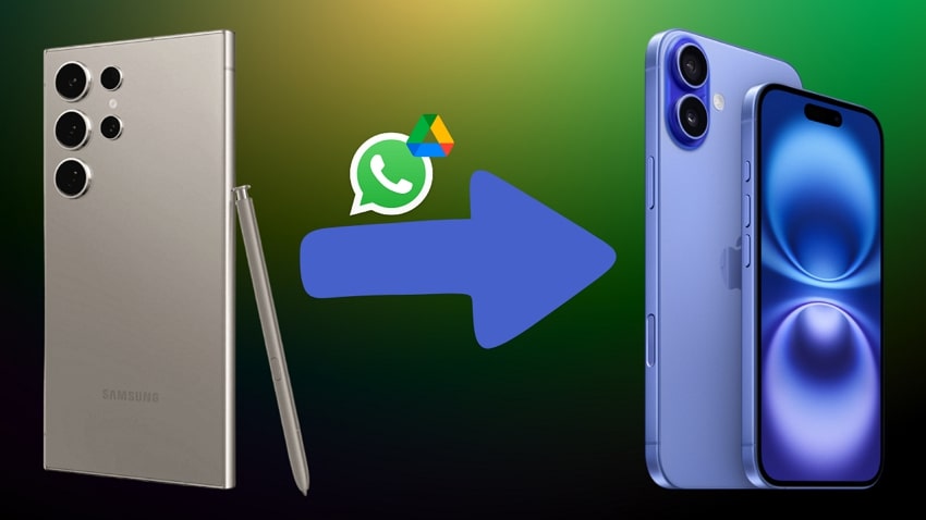 Learn How to Transfer WhatsApp Messages from Android to iPhone Using Google Drive