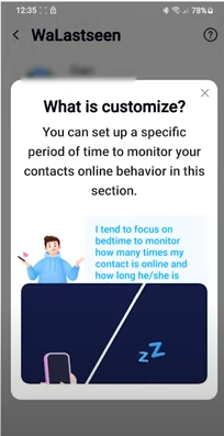 walastseen customized monitoring