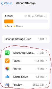 manage your icloud storage on iphone