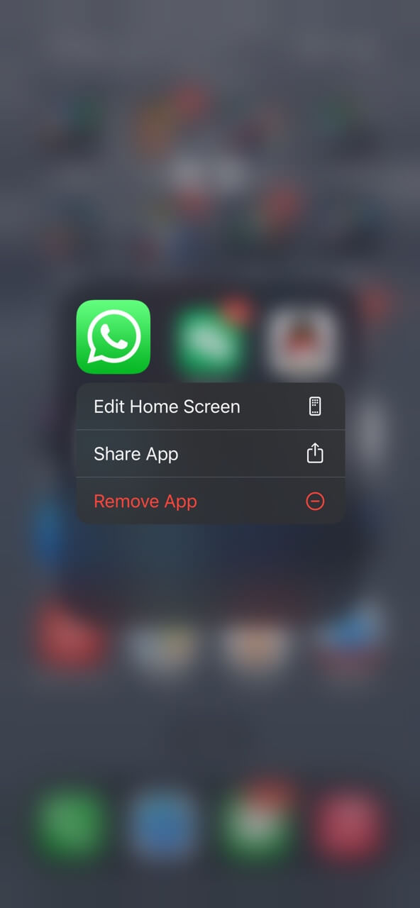 how to uninstall whatsapp on ios phones
