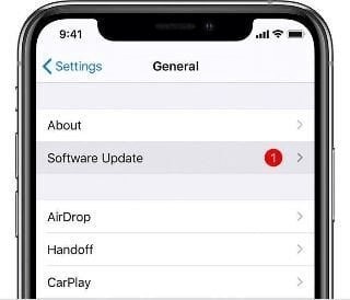 update iphone operating system to the latest version