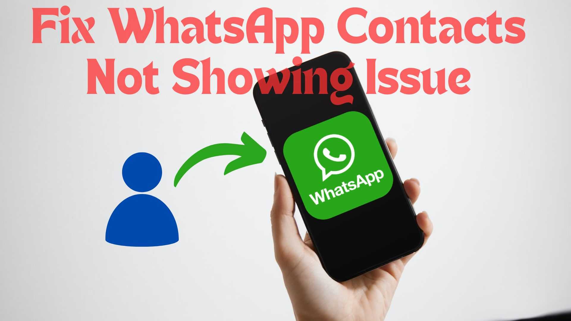 How to Fix WhatsApp Contacts Not Showing Issue