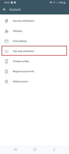 whatsapp two-step verification