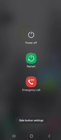 restart android phone 