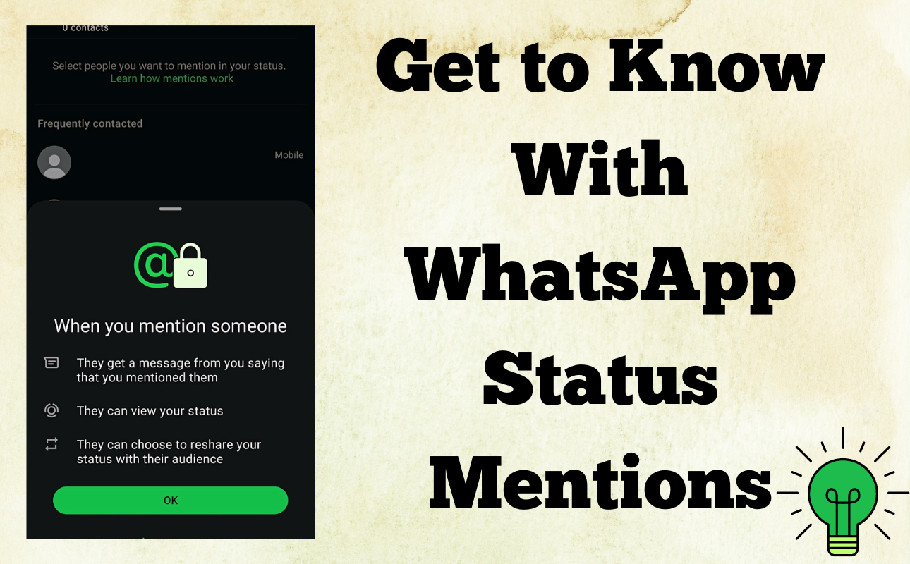 WhatsApp Status Mentions: What You Need to Know