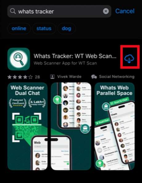 how to install whats tracker