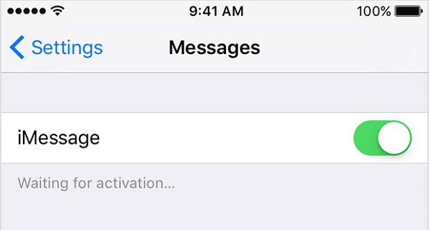 enable imessage in settings iphone 