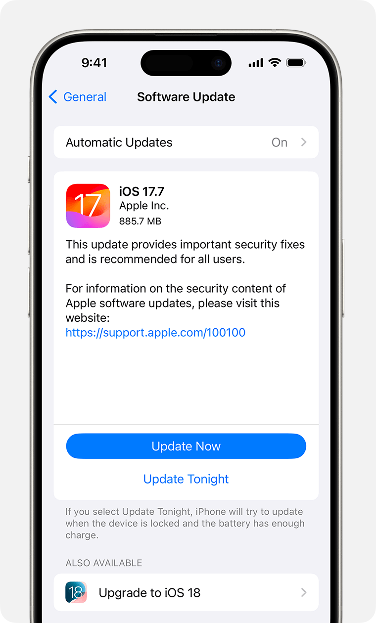 update ios 